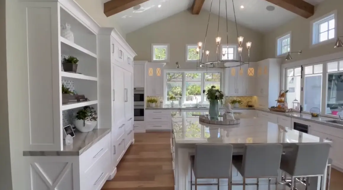 Luxury white kitchen remodel in Mission Viejo, CA